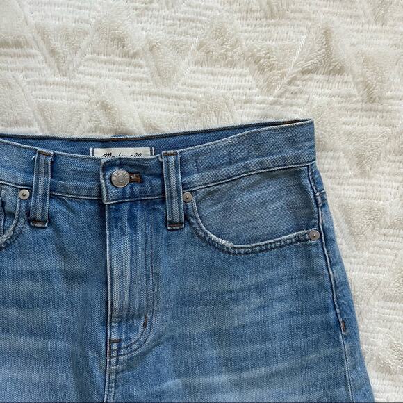 Madewell Rigid Denim A-Line Mini Skirt in Lovell Wash - Picture 4 of 9